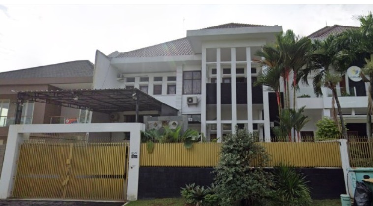 Rumah mewah Dwi Hartono di Gunung Putri Bogor. [Google Street]